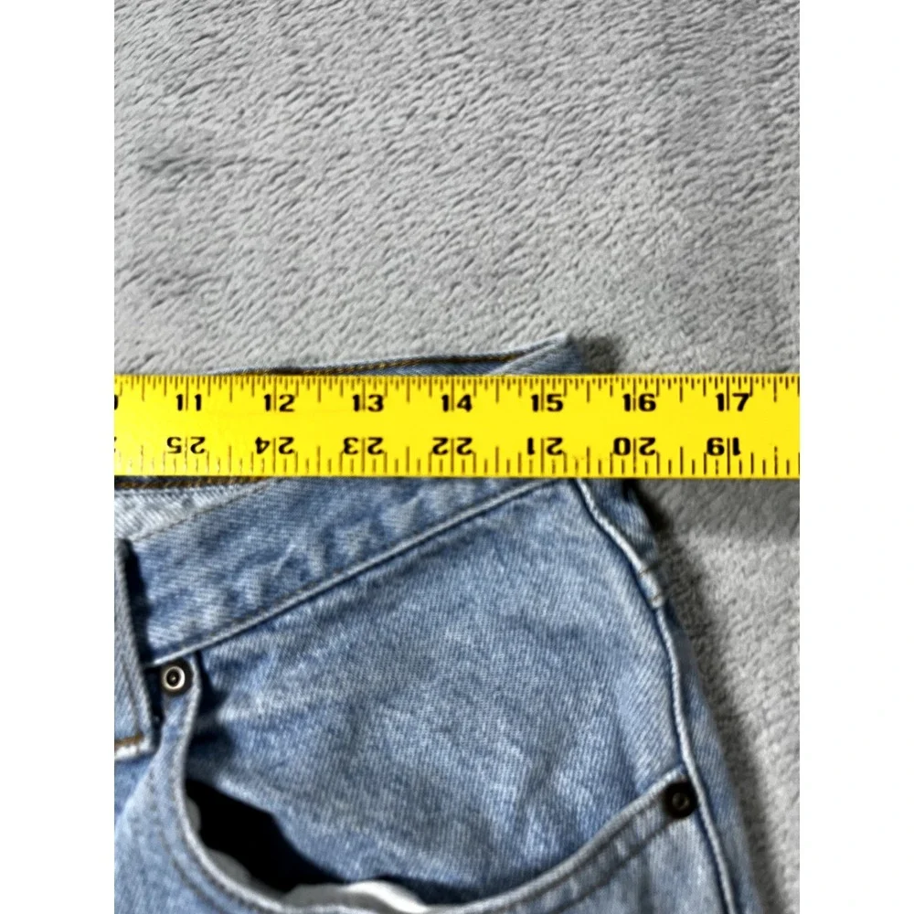L.L. Bean Jeans Mens 34x29 Blue Denim Baggy Casual Light Wash Vintage Y2k Logo